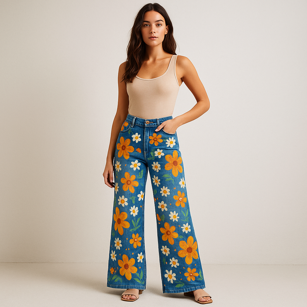 WIDE LEG JEANS